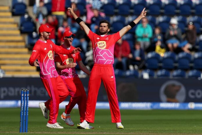 The Hundred welsh fire vs manchester originals match, shaheen shah afridi took 2 wickets in two balls in opening spell, pace alert for india