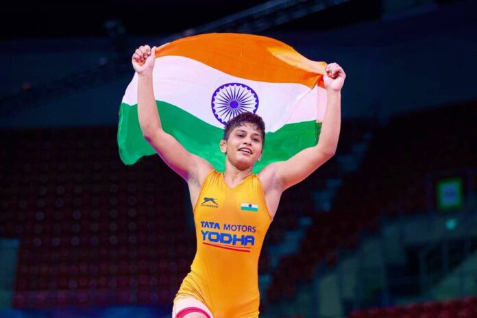 Antim Panghal creates history, WINS U-20 World Wrestling title for 2nd year in succession