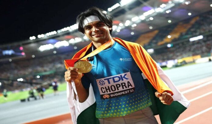 World Athletics Championship Neeraj Chopra created history, became the first Indian to win gold in the World Athletics Championship