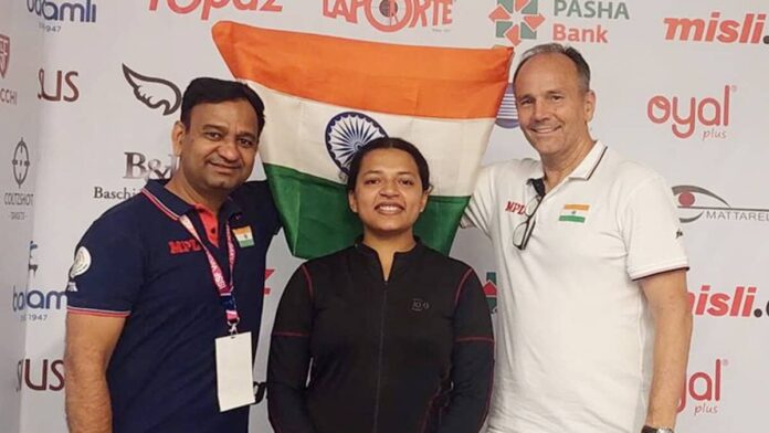 ISSF World Shooting Championship SIFT KAUR SAMRA has confirmed an OLYMPIC QUOTA for India even before the Final