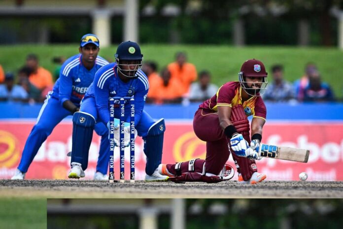 IND vs WI 5th t20, west indies beat india by 8 wickets,team india lost series by 3-2