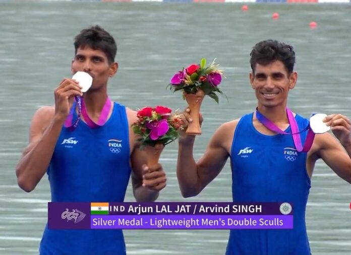 Asian Games 2023 India in rowing, won 3 medals including 2 silver, now 4 medals in account