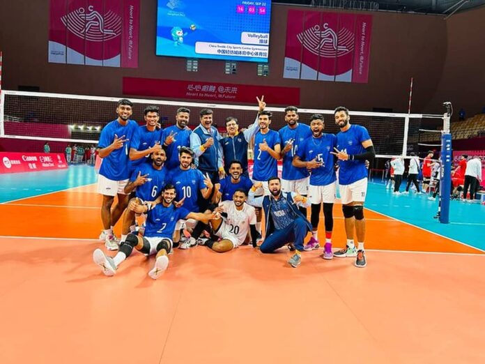 Asian Games 2023 Indian men's volleyball team reaches quarterfinals, Balraj Panwar in men's singles scull final