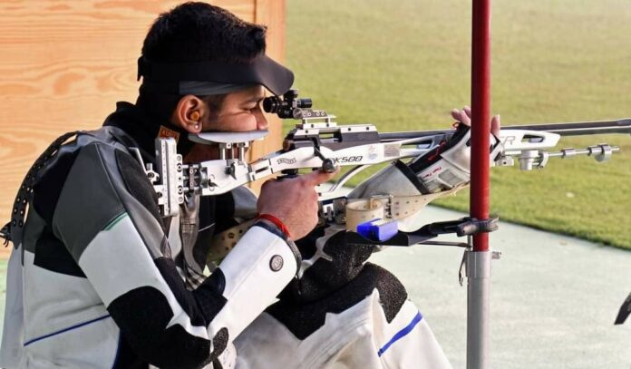 Asian Games 2023 Aishwarya Pratap Singh Tomar won bronze medal in the Mens 10m Air Rifle Shooting Event