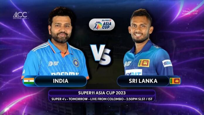 Asia Cup 2023 IND vs SL match day, team india will face sri lanka today in super 4 match, rain likely to Interrupt, live updates and records, know the possible playing xi