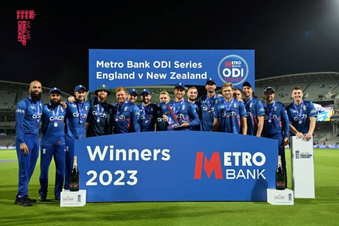 ENG vs NZ 4th odi, England beat new zealand by 100 runs to clinch the series, 5th ODI ton from David malan