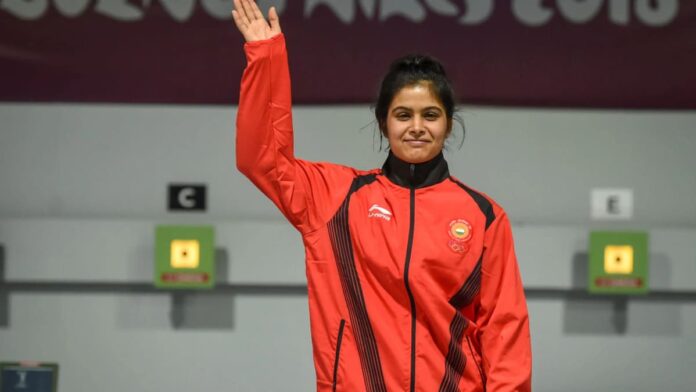 Asian Shooting Championships 2023 Manu Bhaker secures Paris 2024 Olympic quota