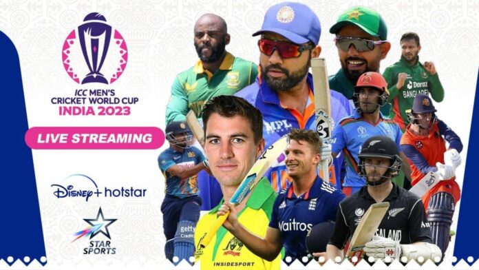 Cricket World Cup 2023 Full Schedule Live Streaming Disney + Hotstar, Star Sports network