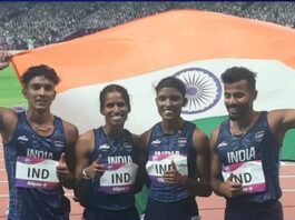 Asian Games 2023 Live Update Day 9 NC Sujan wins silver in long jump, India medal tally reaches 60 so far