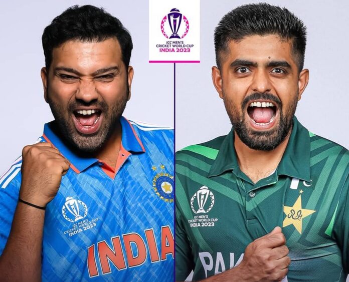 In the IND vs PAK match, Rohit won the toss and chose fielding, Shubman Gill will make his World Cup debut.