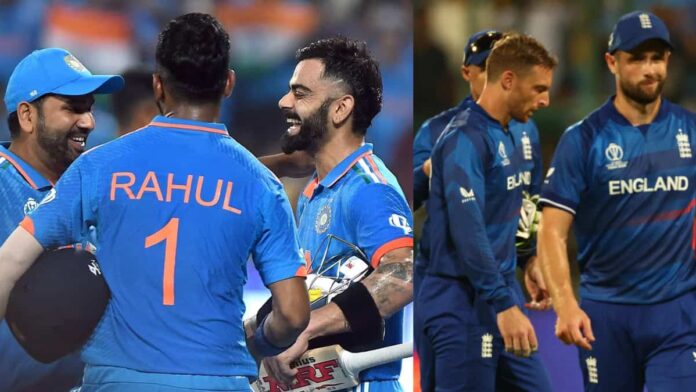 World Cup 2023 India vs England, Head to Head, IND vs ENG Latest Update, Pitch report, weather