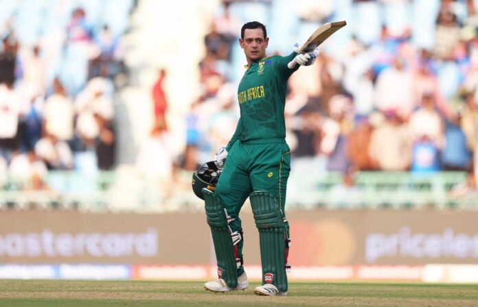 World Cup 2023 sa vs ban after brilliant knock quinton de kock became top scorer of the tournament, surpasses every other batsmen