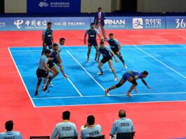 Asian Games 2023 India trashed Bangladesh by 55-18 in Men's Kabaddi Group Stage Match