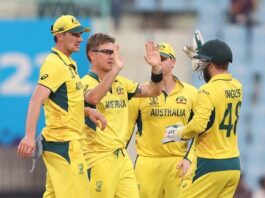 World Cup 2023 australia tasted victory, defeated Sri Lanka by 5 wickets