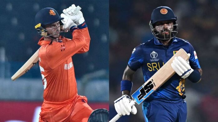 netherlands vs sri lanka Live score, ICC World Cup 2023, Sri Lanka beat netherlands, SL vs NED