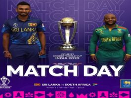 ICC cricket world cup 2023 live update SA vs SL Match preview South Africa vs Sri Lanka