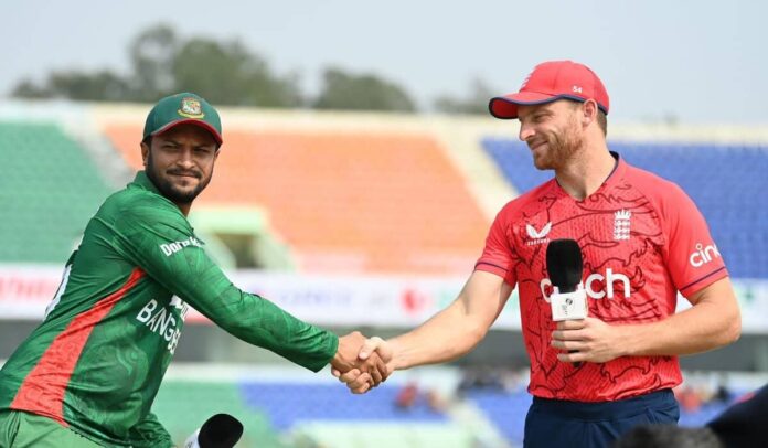 World cup 2023 two action packed matches today , england will be eyeing for first win against bangladesh, updates and records, know the possible playing xi