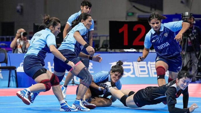 Asian Games 2023 indian women’s kabaddi team storms into final beating Nepal by 61-17, hoping for gold