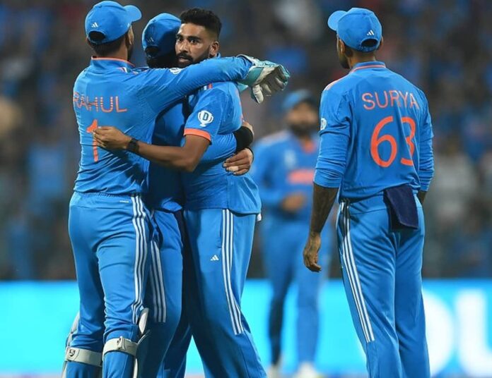 ICC Cricket World Cup 2023 IND vs SL Live India enters in semi final, defeat Sri Lanka by 302 runs