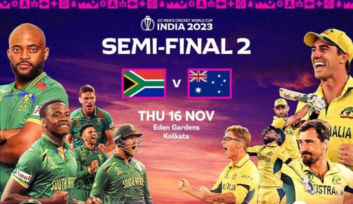 World Cup 2023 aus vs sa 2nd semifinal, decider knockout today, updates and records, weather conditions and playing xi