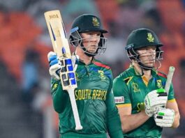 icc world cup 2023 south africa vs afghanistan rassie van der dussen