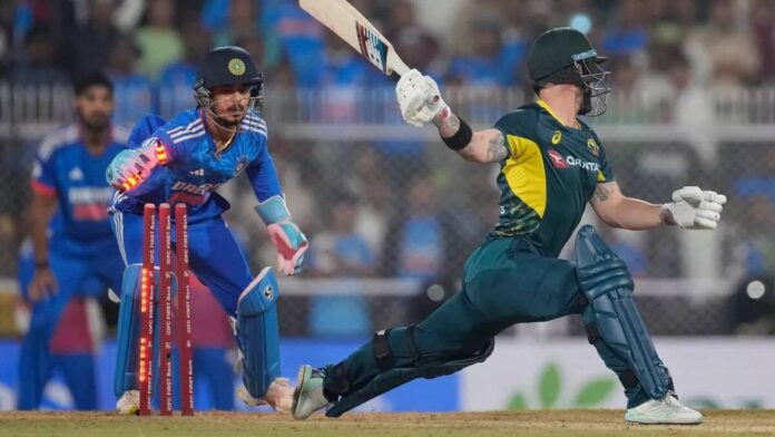 IND vs AUS 3rd t20, fans blaming ishan kishan for india’s defeat, useless appeal for stump out and gave 7 runs