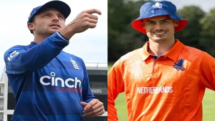 World Cup 2023 eng vs ned match day, both teams will play for entry in champions trophy, updates and records, playing xi