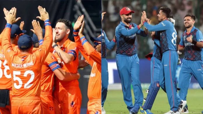 World Cup 2023 afg vs ned, do or die match for afganistan, updates and records, possible playing xi