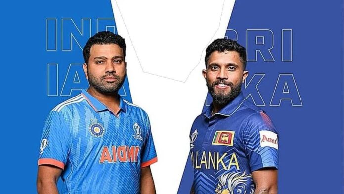 World Cup 2023 ind vs sl match day, team india eyeing for consecutive 7th win, updates and record, playing xi