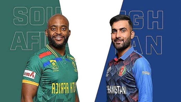 World cup 2023 sa vs afg match today, rare chances for afganistan, updates and record, playing xi