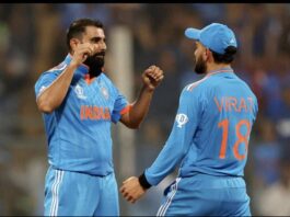 World Cup 2023 semifinal ind vs nz, kohli top scorer of tournament, shami most wicket taker bowler, broke many records