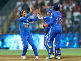 IND W vs ENG W 3rd t20 smriti mandhana, amanjot kaur, shreyanka patil guide India to a brilliant win over England