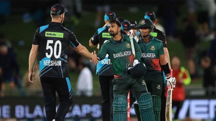 NZ vs BAN 1st t20, bangladesh beat new Zealand by 5 wickets, maiden T20I win over NZ IN NZ, Litton Das made it possible