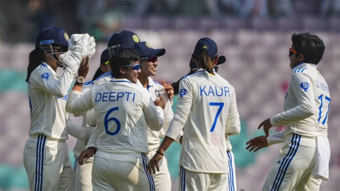 IND W vs ENG W History created by Indian women’s cricket team, defeated England by 347 runs, Deepti Sharma was awarded the Player of the Match