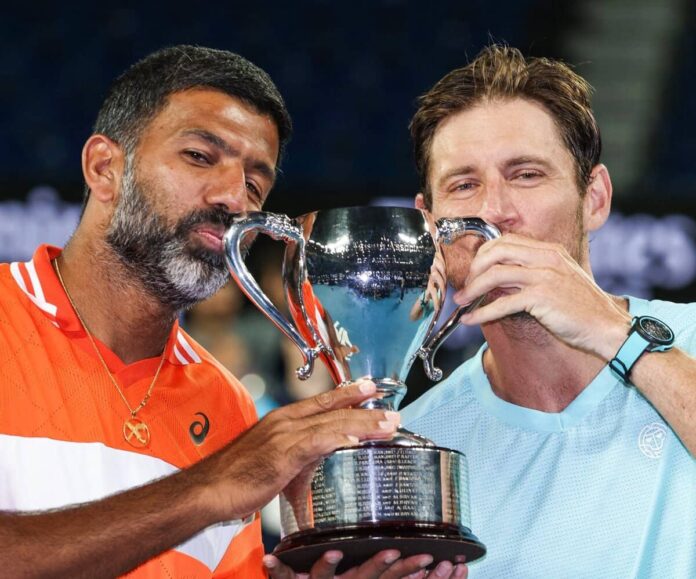 Australian Open Rohan Bopanna creates history, oldest to win the title at the age of 43, Win Grand Slam Men's Doubles Title