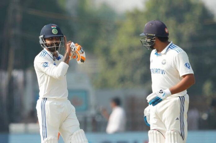 IND vs ENG 3rd Test Day 1 Team India score 326/5, Rohit and Jadeja hit centuries