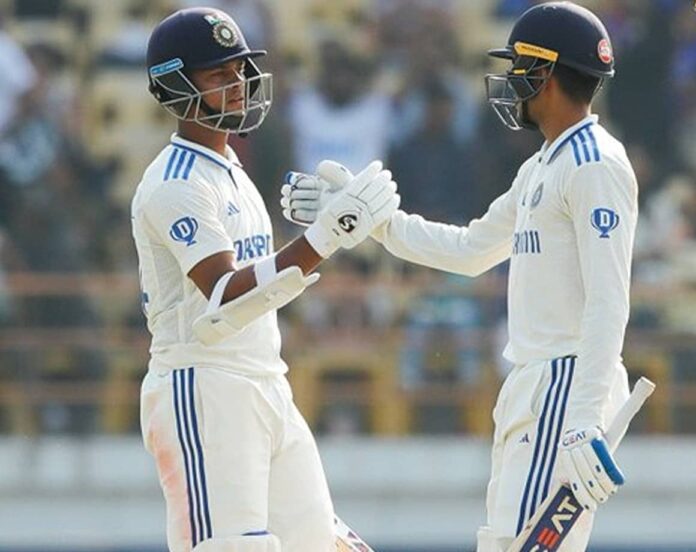 IND vs ENG India's score 196/2 on the third day, Yashasvi scored his third test century