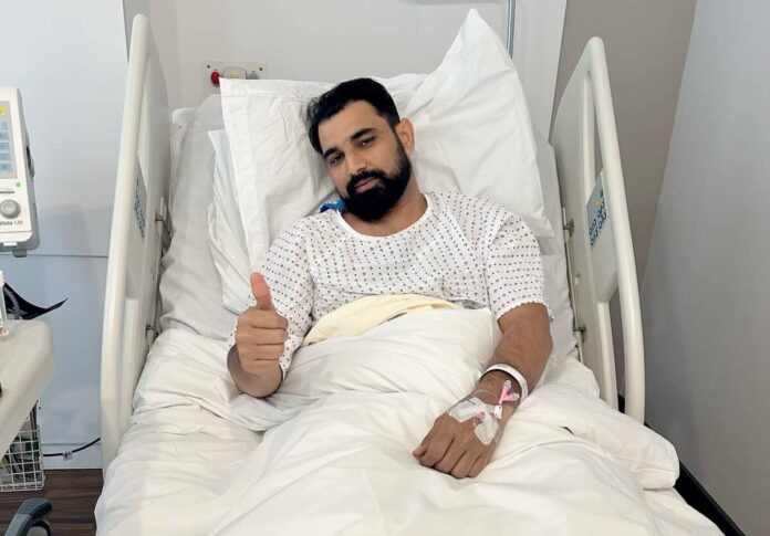 Mo. Shami had successful ankle surgery, shared update on social media, will take time to recover