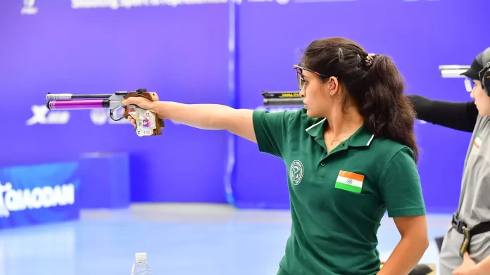 Paris Olympics 2024 India 20 member shooting team announced