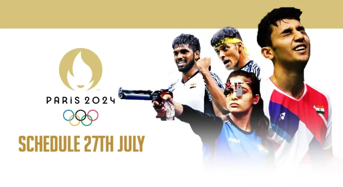 Paris Olympics 2024 Medal event Day 1 Full schedule of India, may get medal in shooting