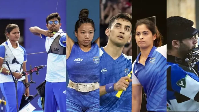 Paris Olympics Heartbreak for India, 6 athlete finish Fourth Place, Paris 2024