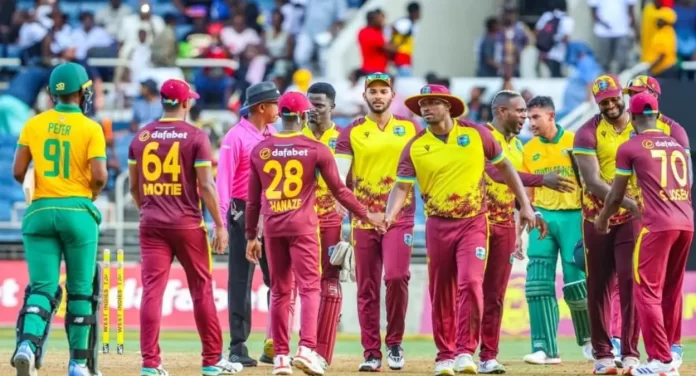 WI vs SA 3rd T20 West Indies beat South Africa by 30 runs