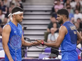 Paris Olympics 2024 Indian pair Satwiksairaj and Chirag shetty lost against malaysia duo in badminton