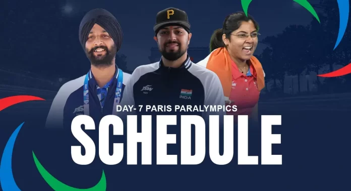 Paris Paralympics 2024 Day 7, Full schedule ,India bet on 8 medals, Para Archery, Para Athletics