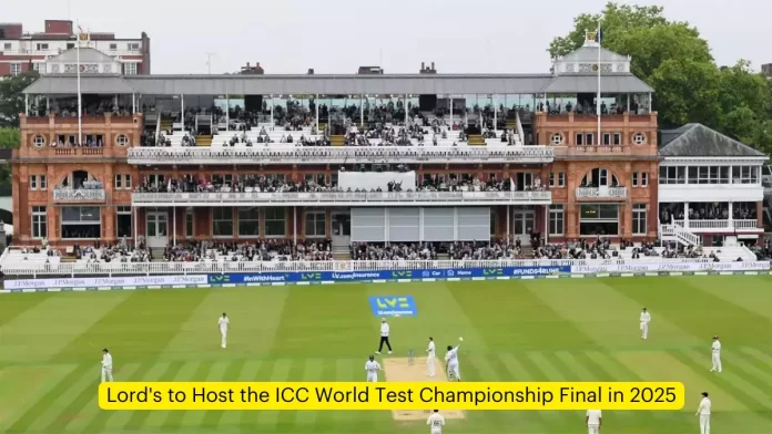 WTC25 England to host World Test Championship final again, date and venue, Lord stadium