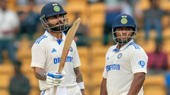 IND vs NZ 1st Test Day 3, Virat Kohli, Sarfaraz khan played well, live score, head to head, rohit sharma