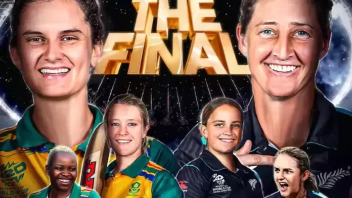 Women's T20 World Cup final today, SA W vs NZ W. Probable playing xi, head to head records