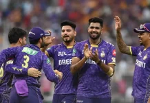 KKR vs RR, Riyan Parag hit 6 sixes in 6 balls, Rajasthan lost to KKR by 1 run, ipl 2025, Latest Sports update