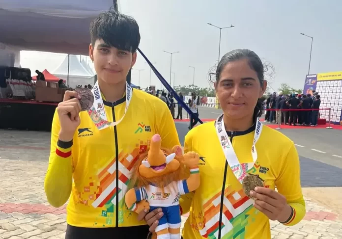 KIYG 2025 Rajasthan clean sweep boys cycling, win gold in girls, Latest Sports Update