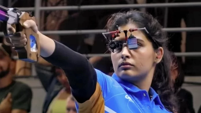 ISSF World Cup Manu Bhaker and chain singh disappointed, reached the final but missed medal, latest sports update